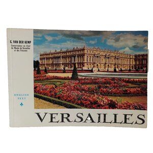 Vintage Versailles Guide Book France Illustrated Palace Tour Paris English Text